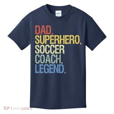 Soccer coach dad Kids T-Shirt