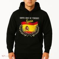 Santa Cruz De Tenerife Spain Flag Spanish City Vacation Hoodie thumb 2