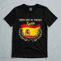 Santa Cruz De Tenerife Spain Flag Spanish City Vacation T-Shirt thumb 5