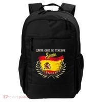 Santa Cruz De Tenerife Spain Flag Spanish City Vacation Backpack thumb 0