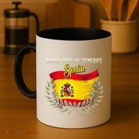 Santa Cruz De Tenerife Spain Flag Spanish City Vacation Coffee Mug thumb 4