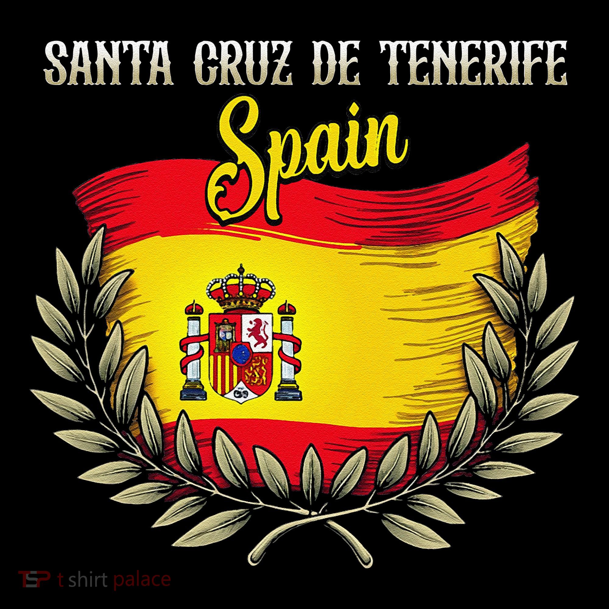 Santa Cruz De Tenerife Spain Flag Spanish City Vacation Coffee Mug