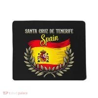 Santa Cruz De Tenerife Spain Flag Spanish City Vacation Mousepad thumb 0