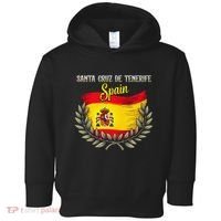 Santa Cruz De Tenerife Spain Flag Spanish City Vacation Toddler Hoodie thumb 0