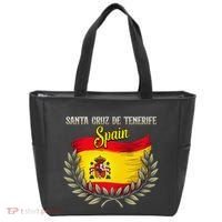 Santa Cruz De Tenerife Spain Flag Spanish City Vacation Tote Bag thumb 0