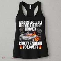 Smashing Cars Demolition Derby Quote For A Demo Derby Driver Women's Tank Top thumb 3