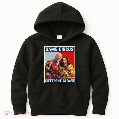 Same Circus Different Clown Kids Hoodie
