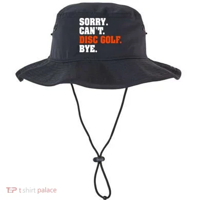 Sorry Cant Disc Golf Bye Bucket Hat