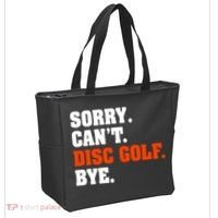 Sorry Cant Disc Golf Bye Tote Bag thumb 2