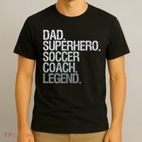 Soccer Coach Dad T-Shirt thumb 3