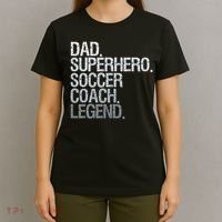 Soccer Coach Dad T-Shirt thumb 4