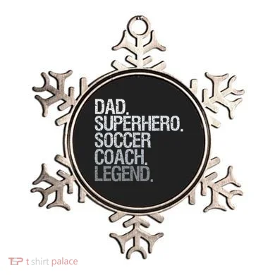Soccer Coach Dad Ornament