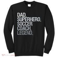 Soccer Coach Dad Tall Sweatshirt thumb 0