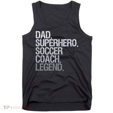 Soccer Coach Dad Tank Top
