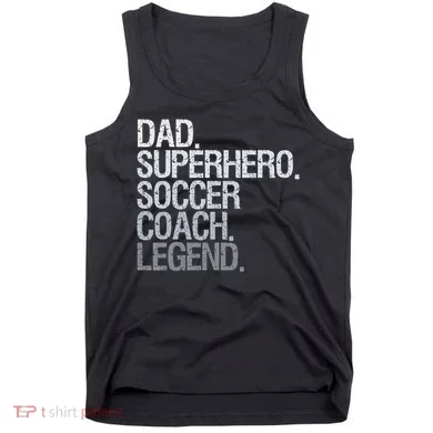 Soccer Coach Dad Tank Top