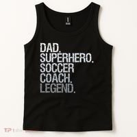 Soccer Coach Dad Tank Top thumb 2