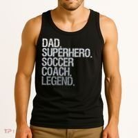 Soccer Coach Dad Tank Top thumb 3