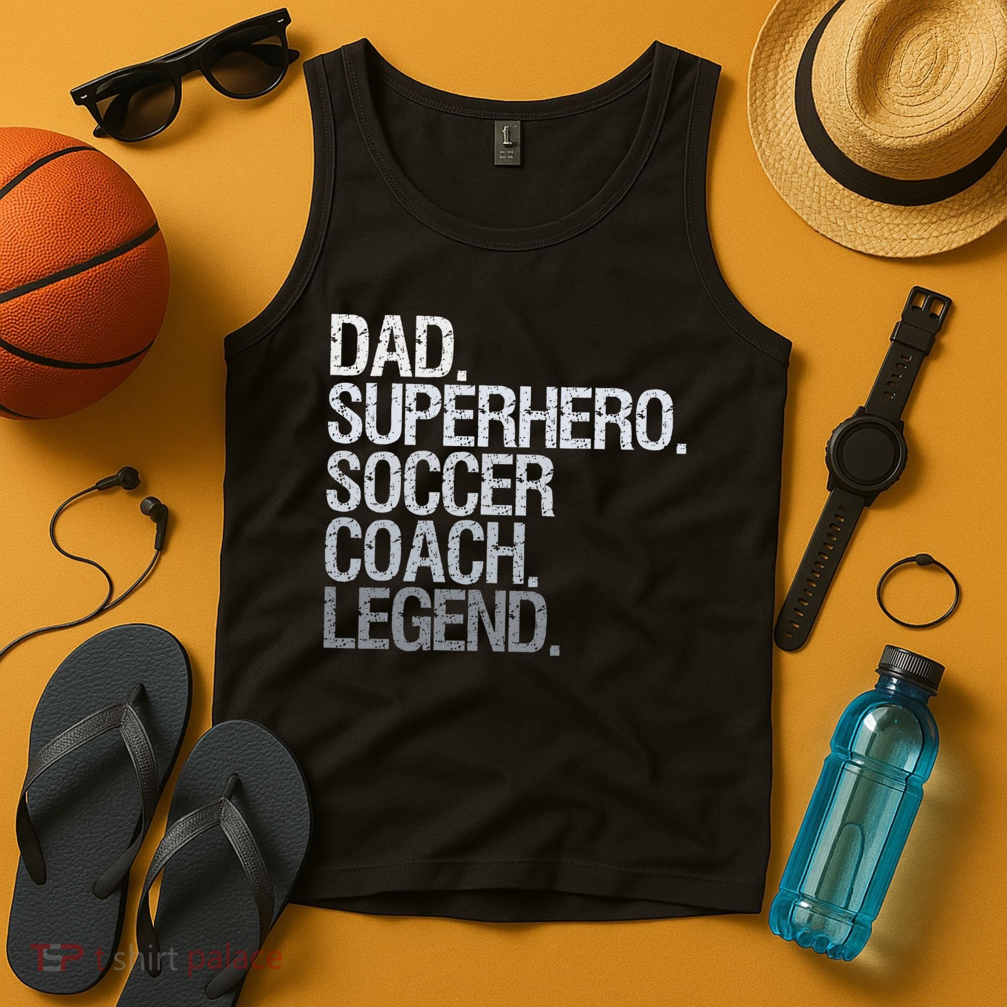 Soccer Coach Dad Tank Top
