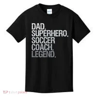 Soccer Coach Dad Kids T-Shirt thumb 0
