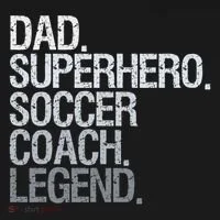 Soccer Coach Dad Kids T-Shirt thumb 4