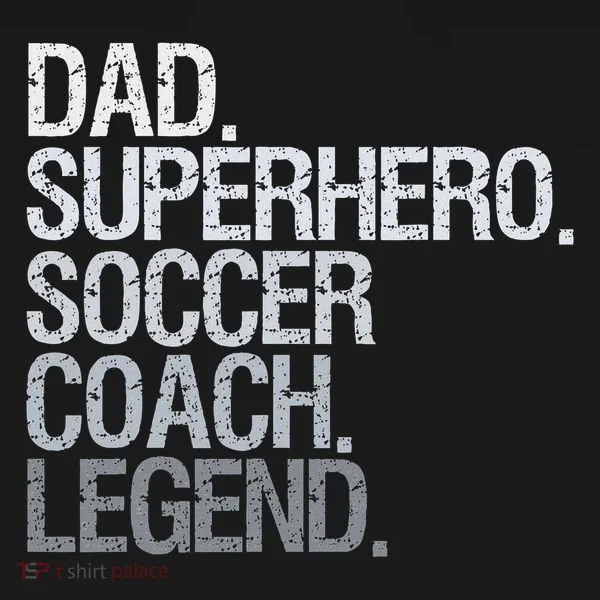 Soccer Coach Dad Kids T-Shirt