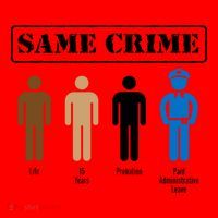 Same Crime Different Time Funny Satirical Santa Hat thumb 1
