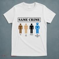 Same Crime Different Time Funny Satirical T-Shirt thumb 5