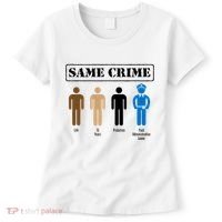 Same Crime Different Time Funny Satirical Women's T-Shirt thumb 0