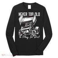 SPRINT CAR DIRT TRACK RACING Play In Dirt Long Sleeve Shirt thumb 0