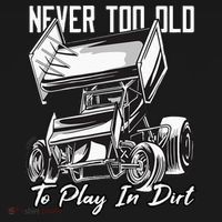 SPRINT CAR DIRT TRACK RACING Play In Dirt Baby Bodysuit thumb 2