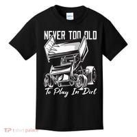 SPRINT CAR DIRT TRACK RACING Play In Dirt Kids T-Shirt thumb 0