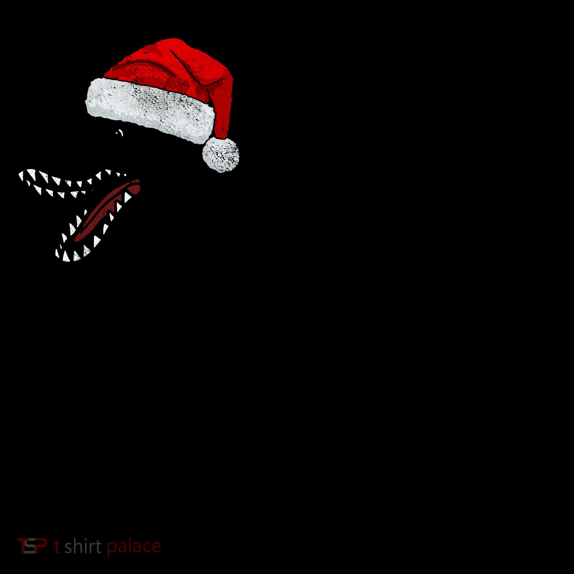 Santa Claws Dinosaur Christmas Coffee Mug