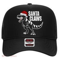 Santa Claws Dinosaur Christmas Hat thumb 0