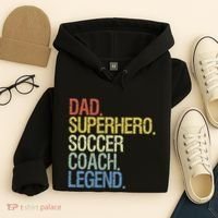 Soccer Coach Dad Hoodie thumb 4
