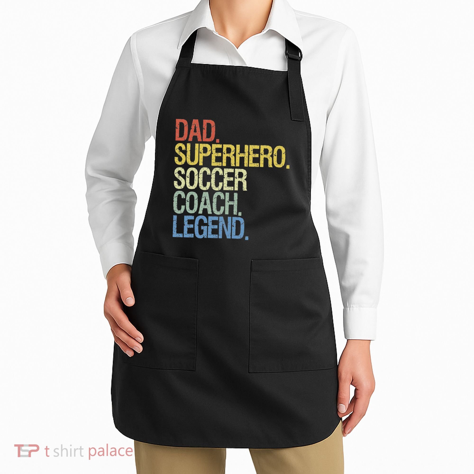 Soccer Coach Dad Apron