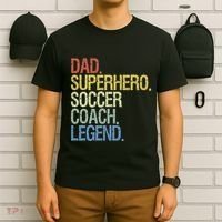Soccer Coach Dad T-Shirt thumb 6