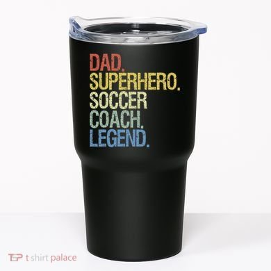 Soccer Coach Dad Tumbler