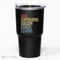 Soccer Coach Dad Tumbler thumb 0