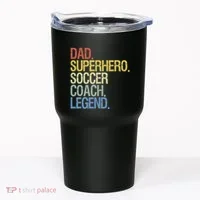 Soccer Coach Dad Tumbler thumb 0
