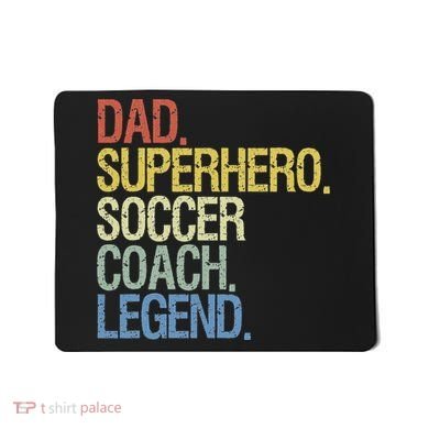 Soccer Coach Dad Mousepad