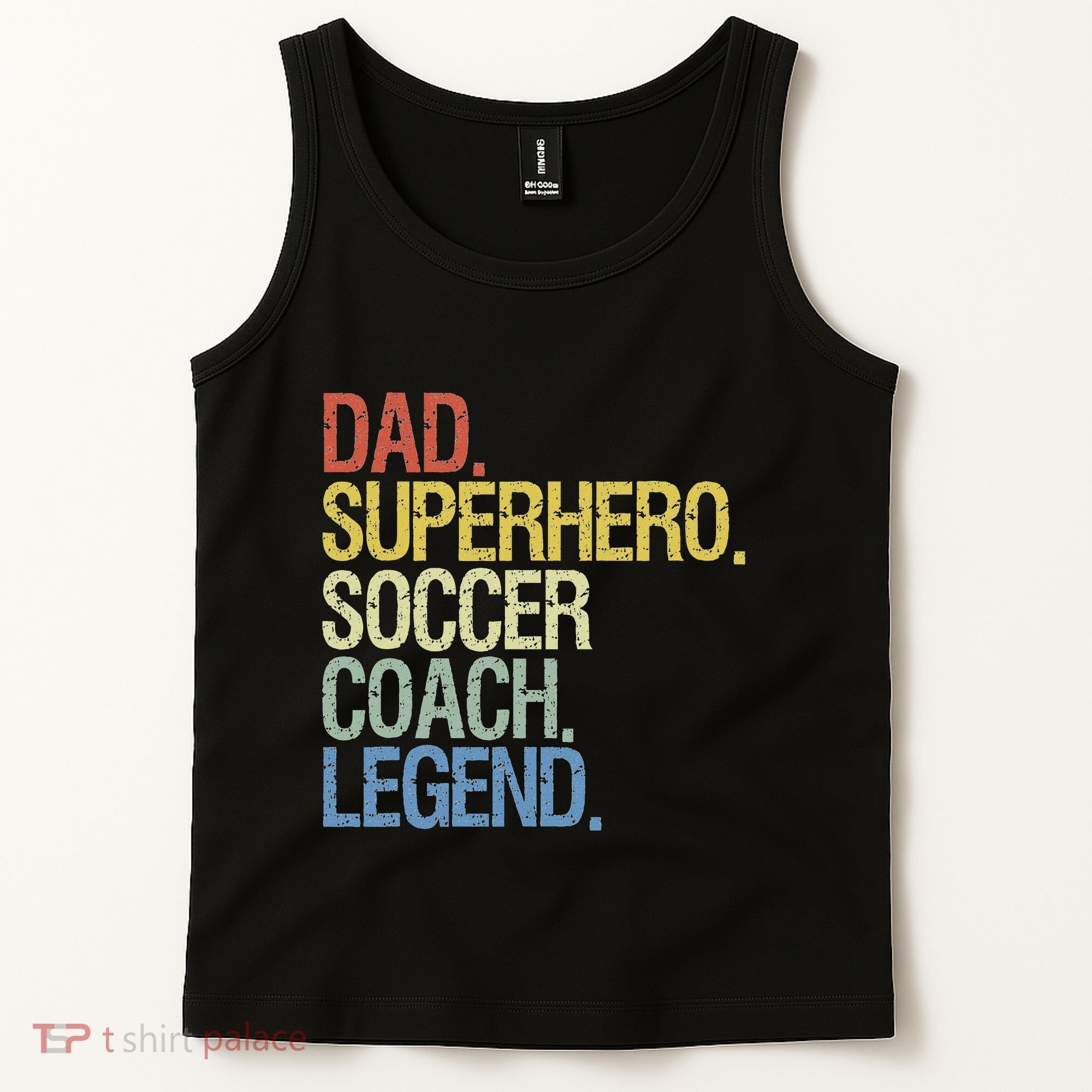 Soccer Coach Dad Tank Top