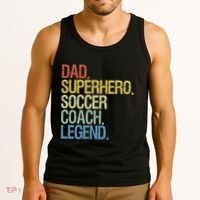 Soccer Coach Dad Tank Top thumb 3