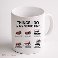 Slingshot Car Drivers 3 Wheeled Car Funny Sling Shot Dad Coffee Mug thumb 1