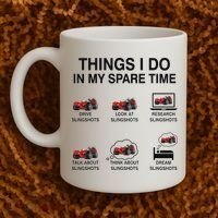 Slingshot Car Drivers 3 Wheeled Car Funny Sling Shot Dad Coffee Mug thumb 2