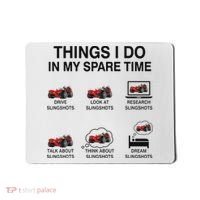 Slingshot Car Drivers 3 Wheeled Car Funny Sling Shot Dad Mousepad thumb 0