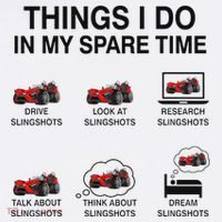 Slingshot Car Drivers 3 Wheeled Car Funny Sling Shot Dad Mousepad thumb 1