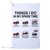 Slingshot Car Drivers 3 Wheeled Car Funny Sling Shot Dad Golf Towel thumb 0