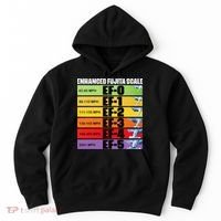 Storm Chasing Enhanced Fujita Scale Tornado Meteorologist Hoodie thumb 0