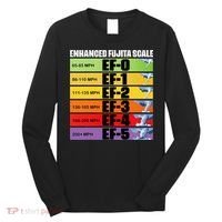 Storm Chasing Enhanced Fujita Scale Tornado Meteorologist Long Sleeve Shirt thumb 0