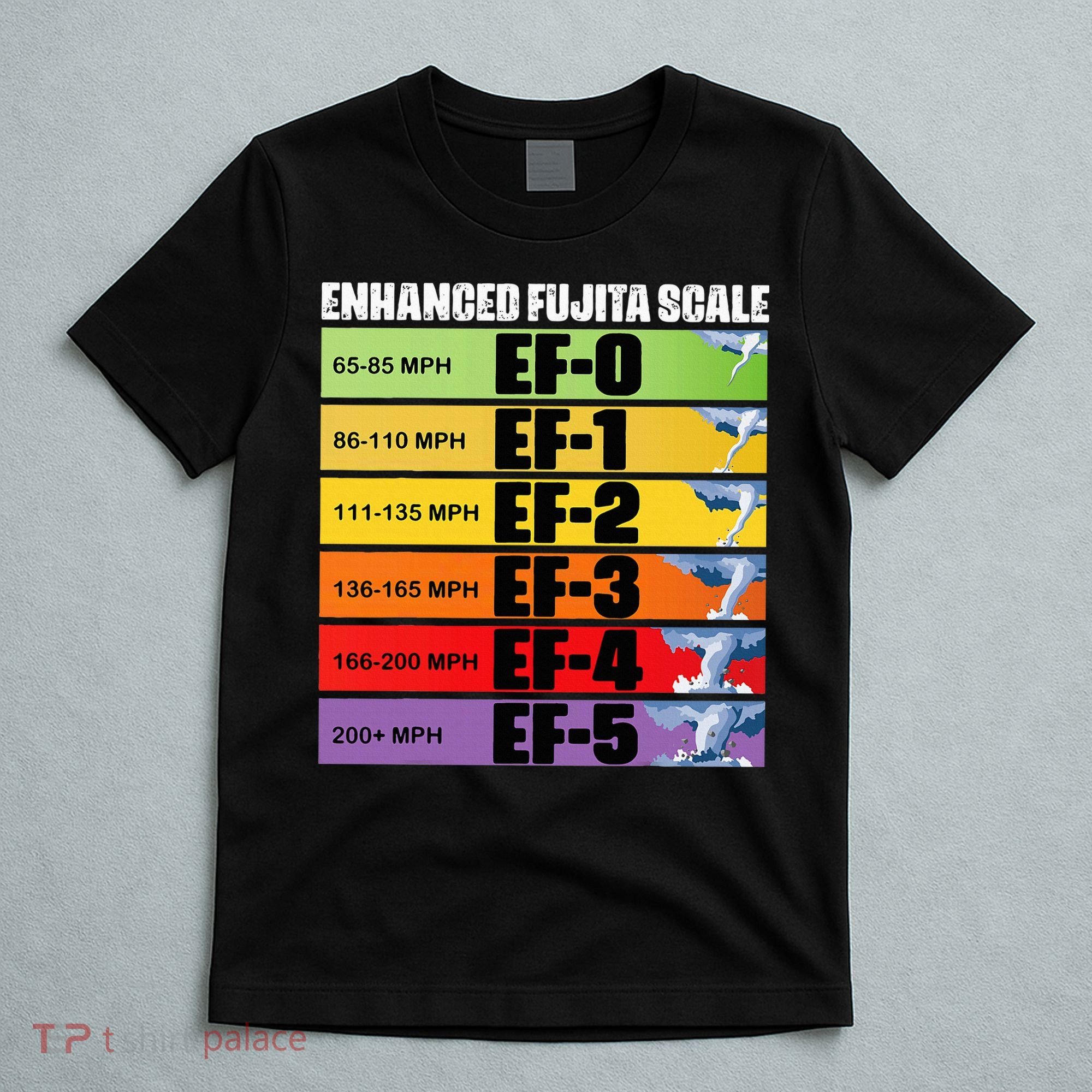 Storm Chasing Enhanced Fujita Scale Tornado Meteorologist T-Shirt